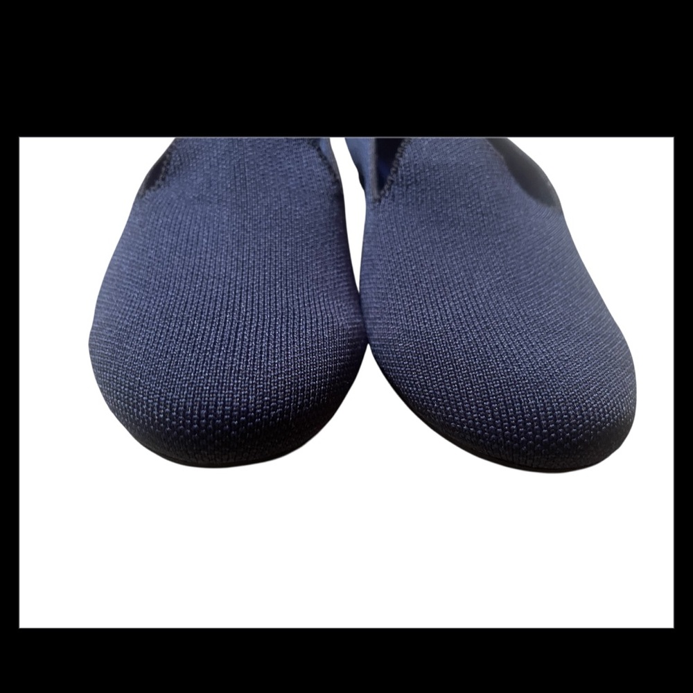 Rothy’s ‘The Flat’ Ballet Shoe Round Toe, Navy Solid, size 9 NAVY BLUE - Picture 5 of 11